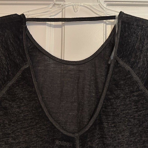 Women’s Reebok Dark Gray Athletic Top - Picture 3 of 4